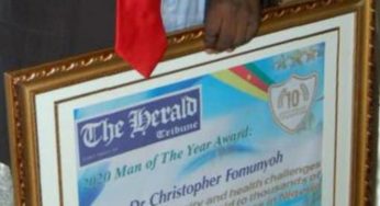 Cameroon: Dr. Christopher Fomunyoh named “Man of the Year”